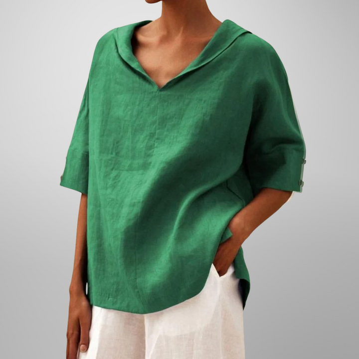 The Alphine - Casual Loose-Fitting Blouse
