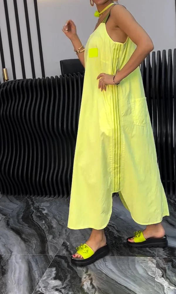 Juliette's Flowing Grace | Sleeveless Maxi Dress