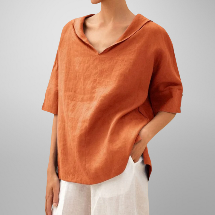 The Alphine - Casual Loose-Fitting Blouse