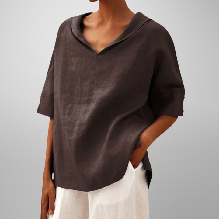 The Alphine - Casual Loose-Fitting Blouse