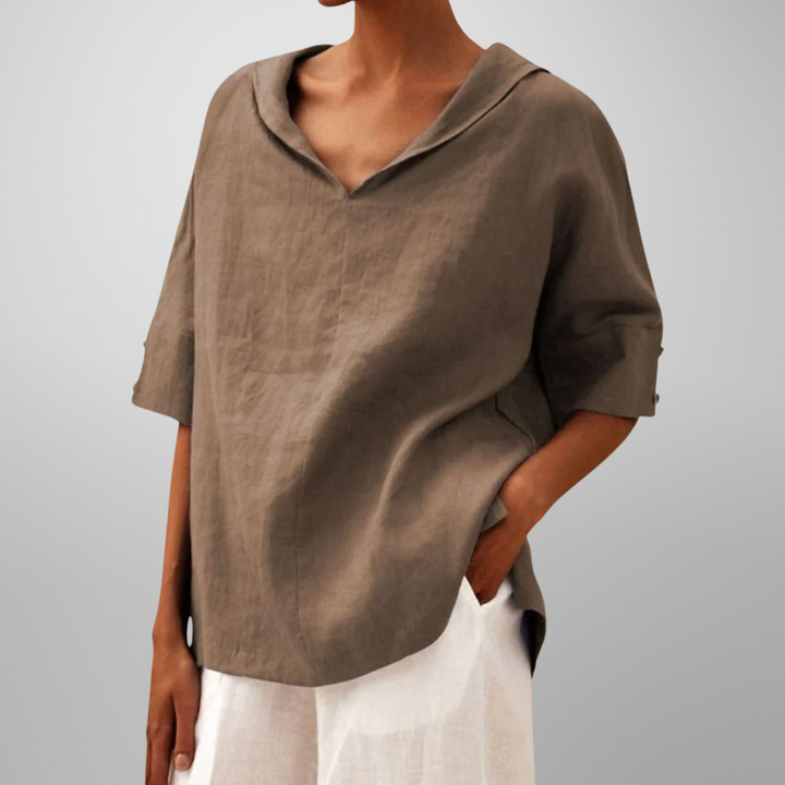 The Alphine - Casual Loose-Fitting Blouse