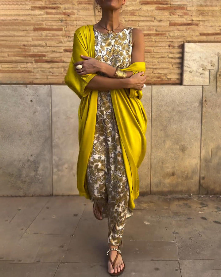 Leona's Radiant Grace | Embroidered Set