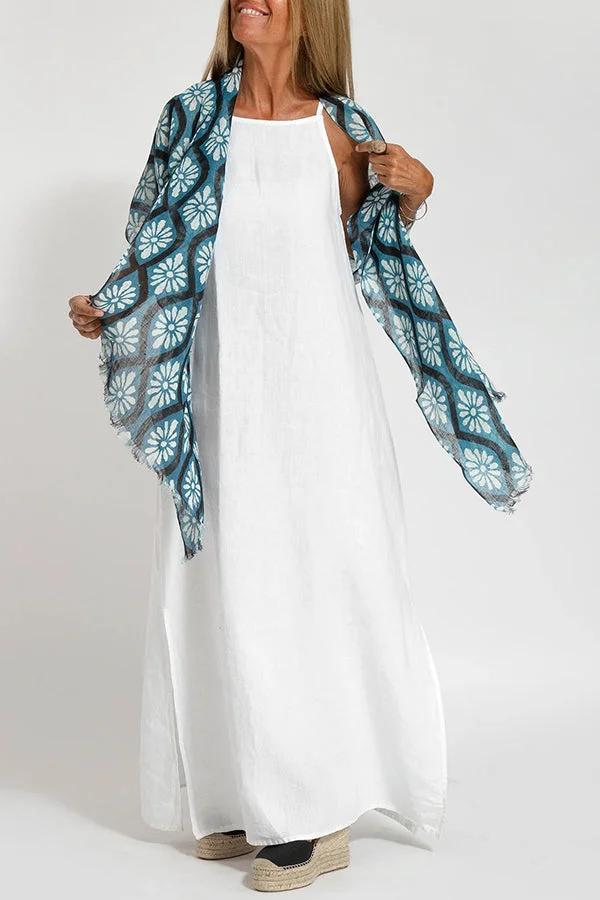 Dalia's Laidback Ease | Sleeveless Maxi Dress