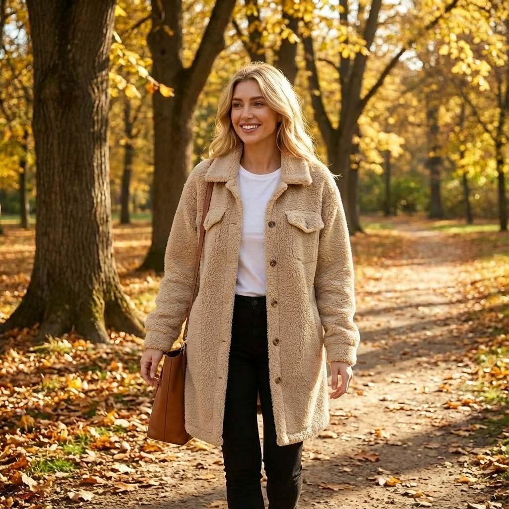 Alison | Women's Button-Down Shacket Jacket