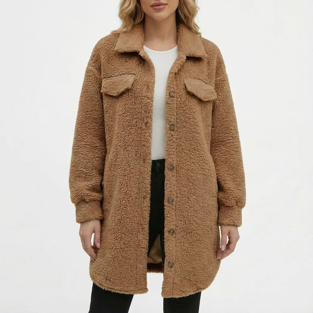 Alison | Women's Button-Down Shacket Jacket