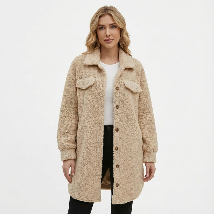 Alison | Women's Button-Down Shacket Jacket