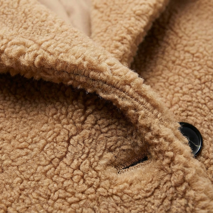 Ava | Women's Oversized Long Teddy Coat