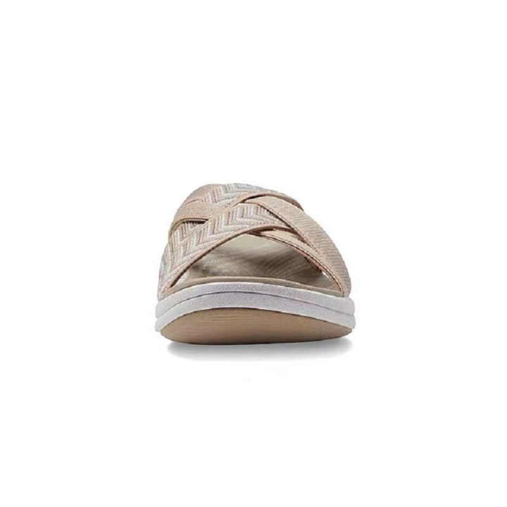 Britt | Women's Orthopedic Crossover Strap Comfort Slides