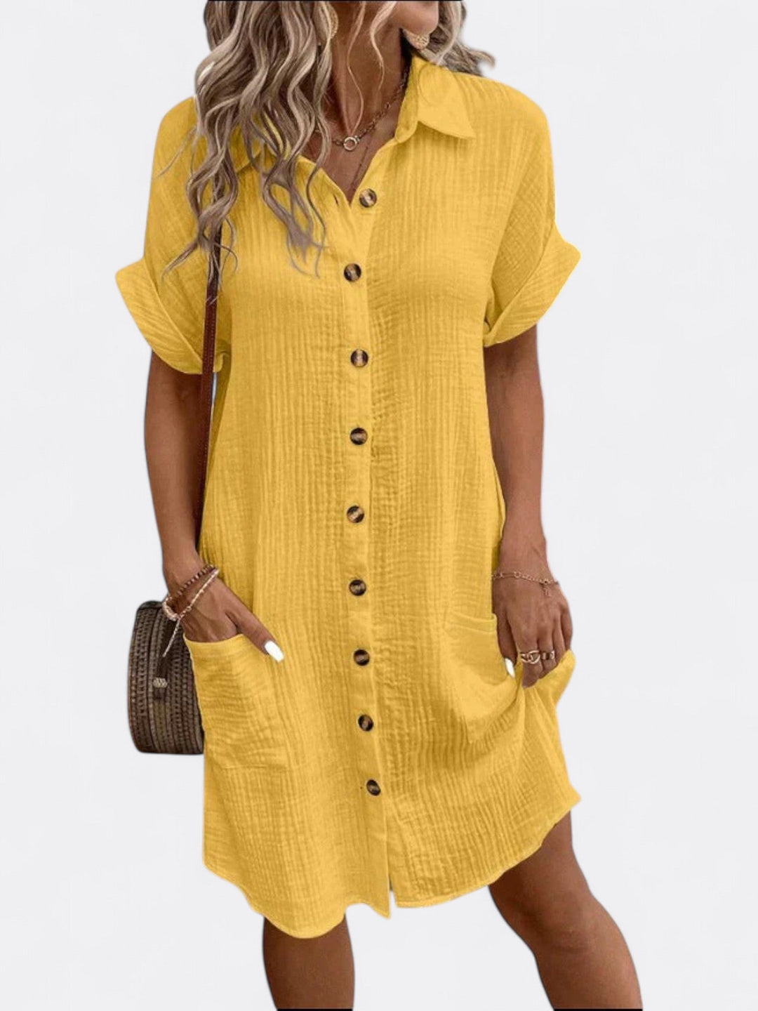 Chelsey's Casual Chic | Button-Up Shirt Dress