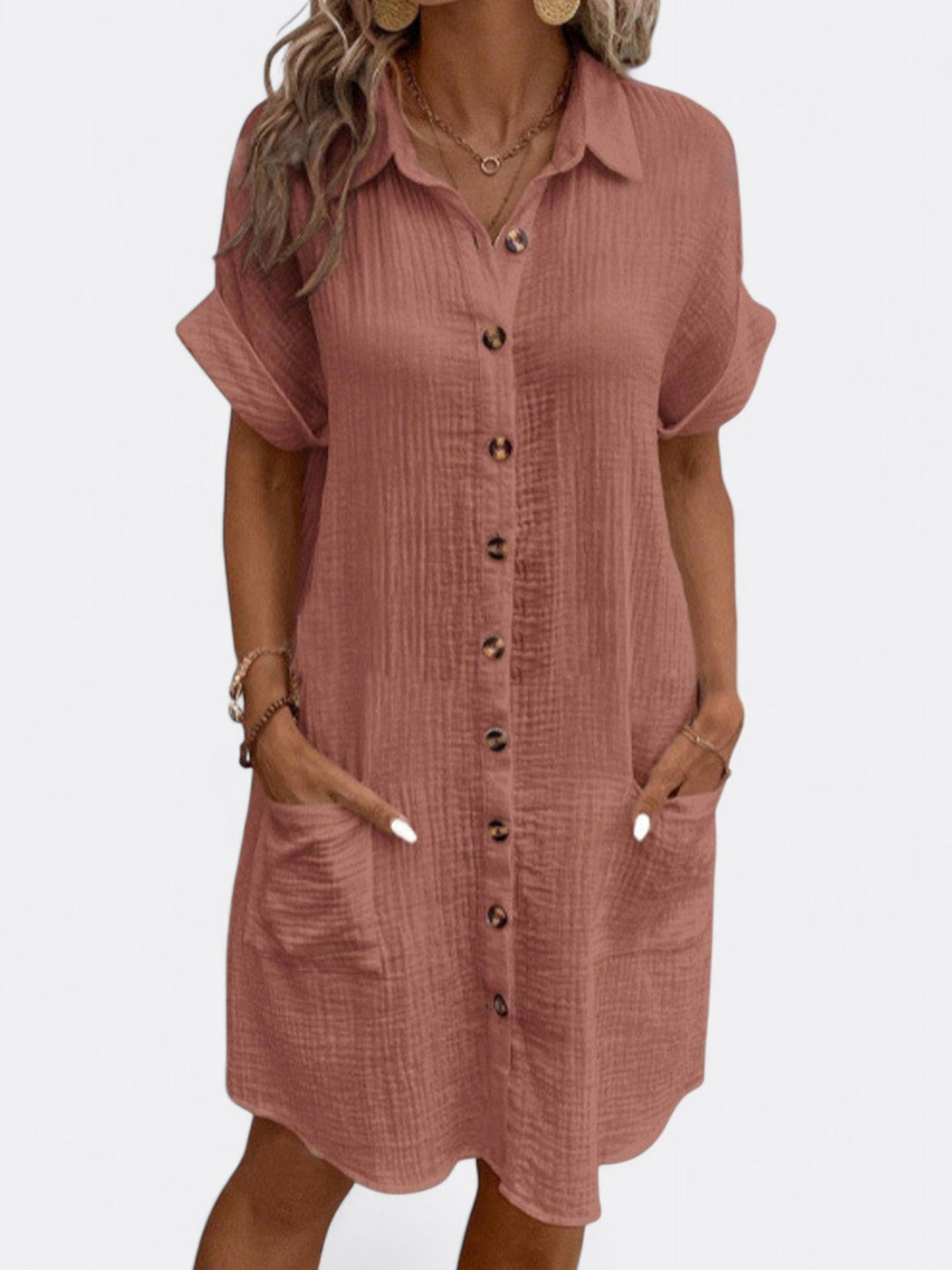 Chelsey's Casual Chic | Button-Up Shirt Dress