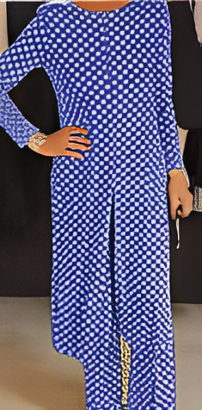 Greta | Polka Dot Ensemble with Feminine Charm