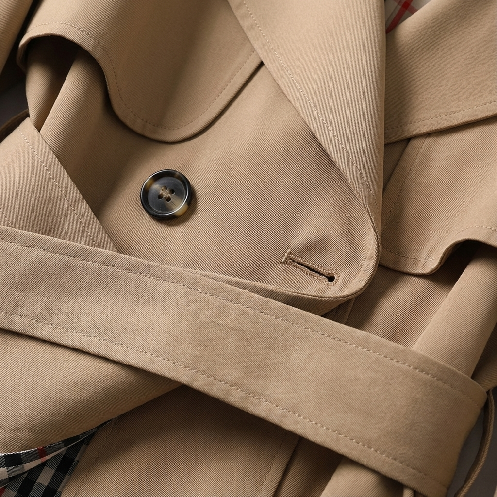 Carmen | Women's Double-Breasted Belted Trench Coat