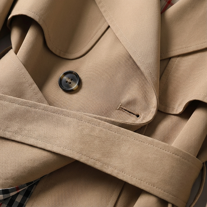 Carmen | Women's Double-Breasted Belted Trench Coat