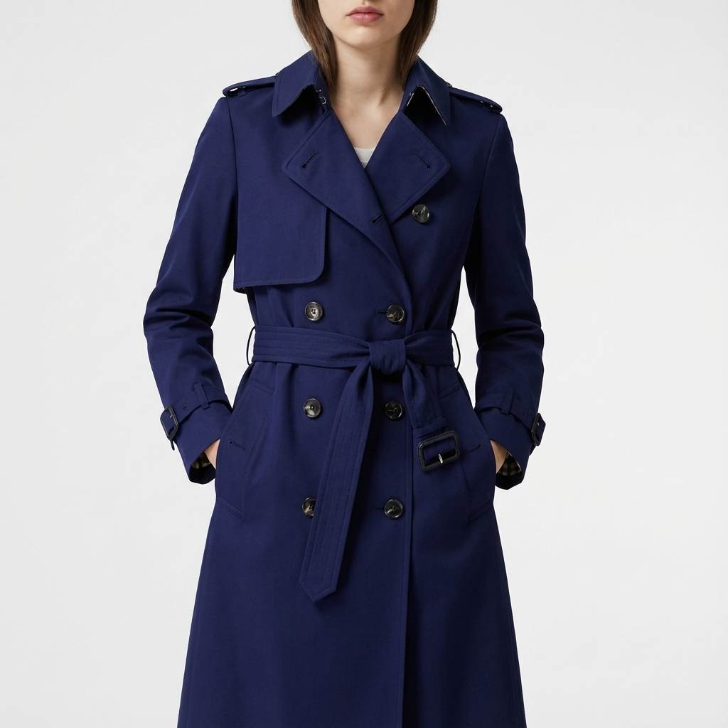 Carmen | Women's Double-Breasted Belted Trench Coat