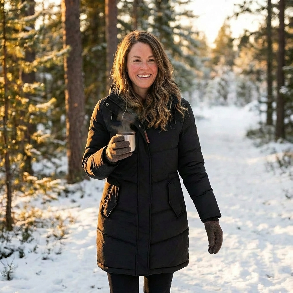 Cassandra | Women's Hooded Long Puffer Coat