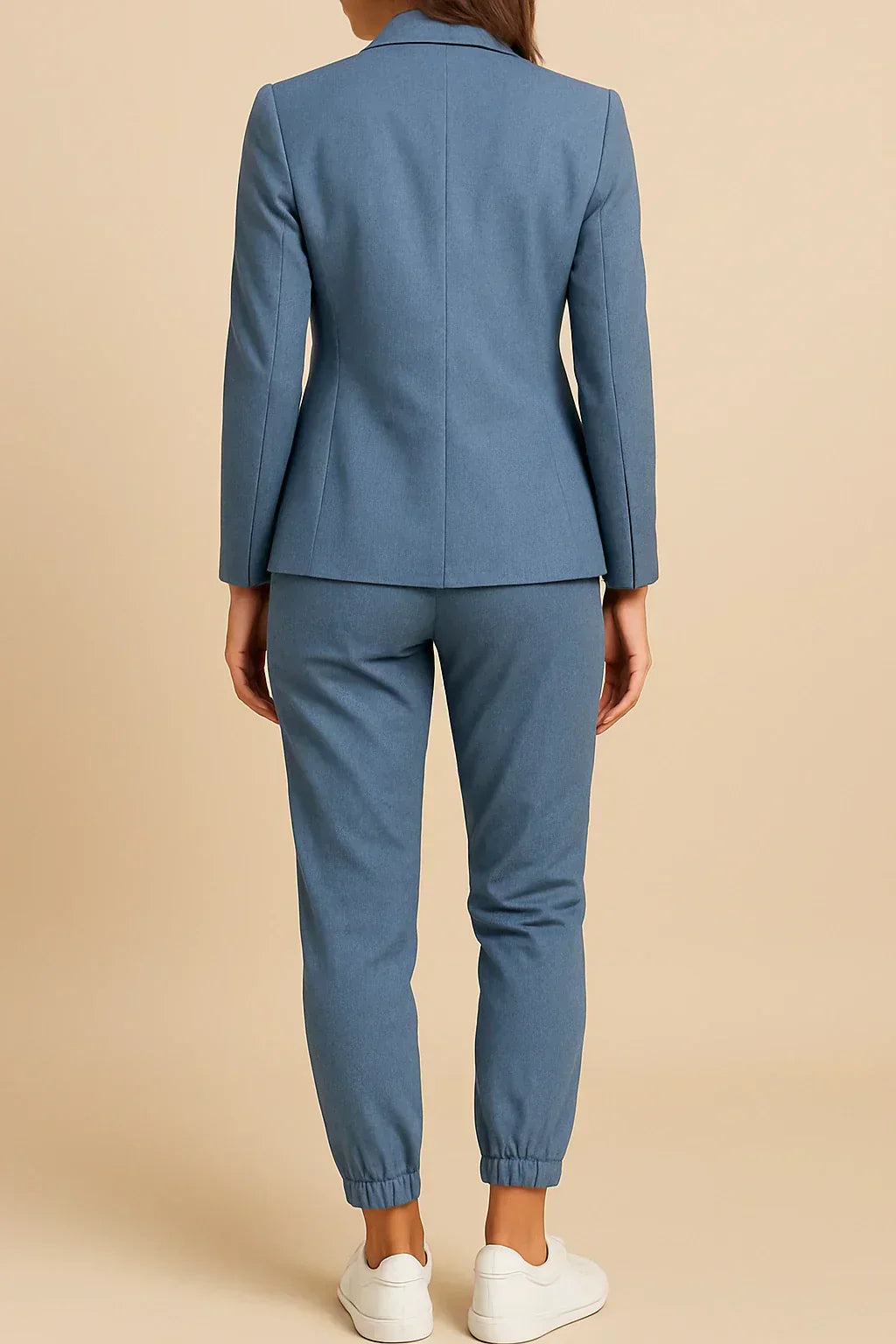Camille's Confident Edge | Tailored Pantsuit Set