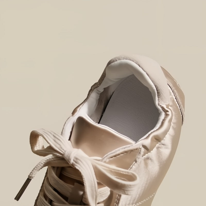 Cleo | Women's Satin Retro Lace Up Sneakers