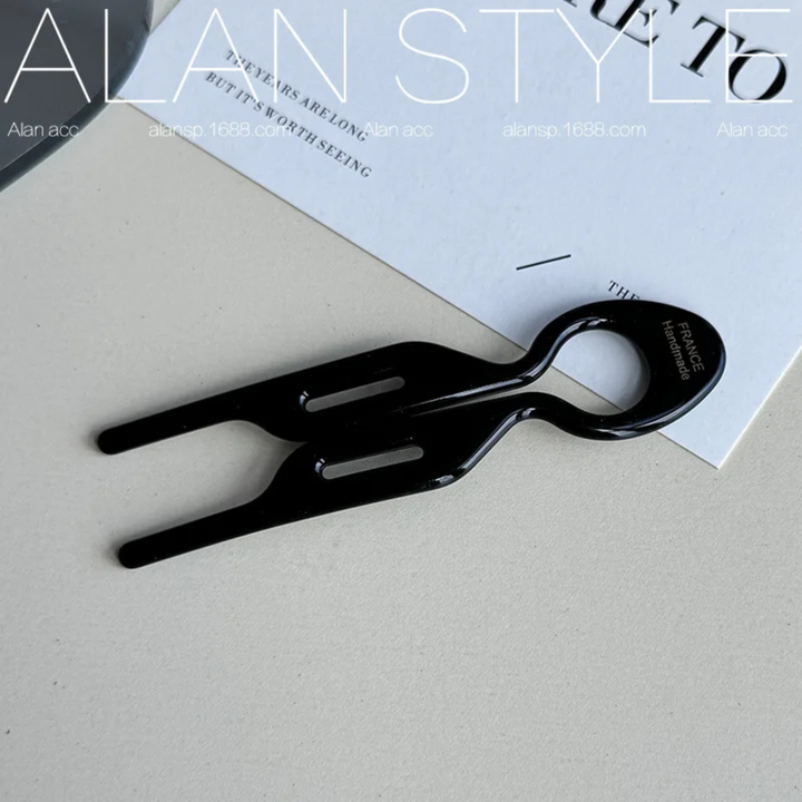 Colette | Women's Acetate U-Shaped Hair Fork Clip