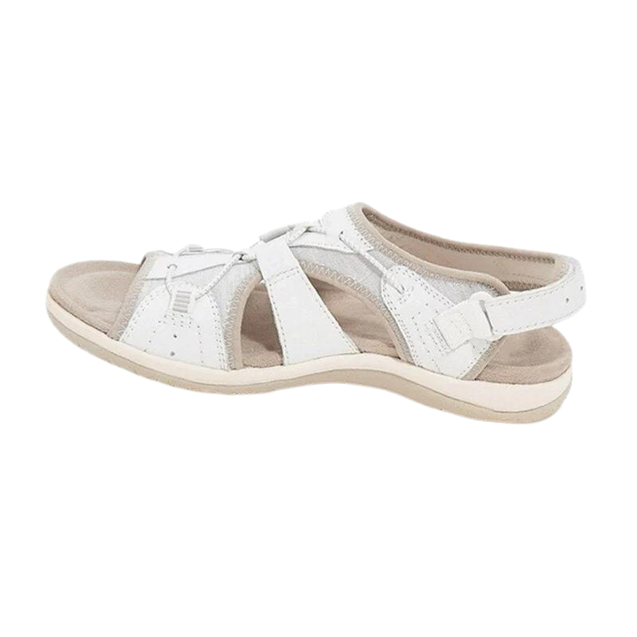 Dara | Women's Orthopaedic Adjustable Multi-Strap Flat Sandals