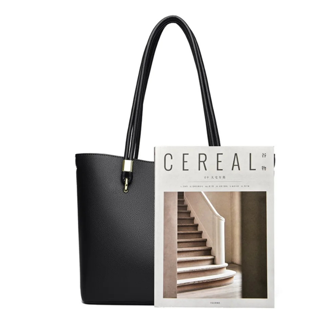 Eloise | Women's Leather Minimalist Tote Bag Elegant