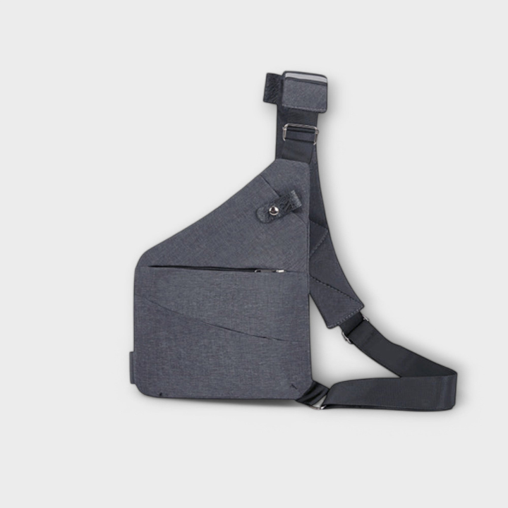 Farrah | Unisex Canvas Slim Anti-Theft Crossbody Sling Bag