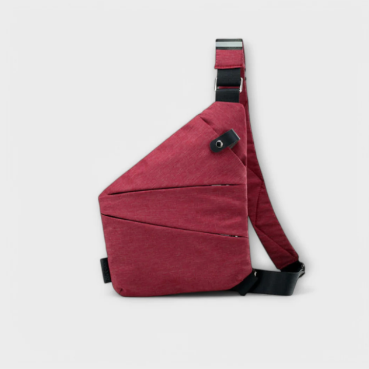 Farrah | Unisex Canvas Slim Anti-Theft Crossbody Sling Bag