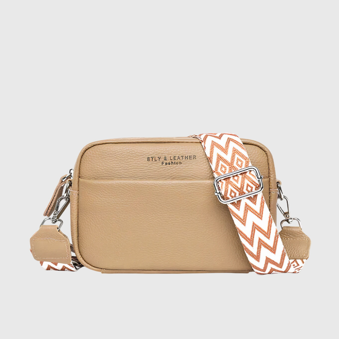 Freya | Women's Leather Compact Crossbody Bag