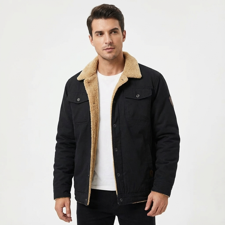 George | Men's Sherpa Collar Trucker Jacket