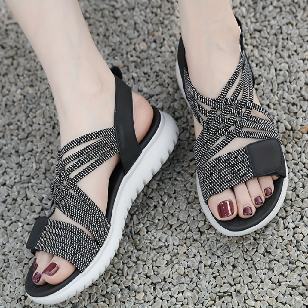 Kessler | Women's Breathable Strappy Cage Slingback Sandals