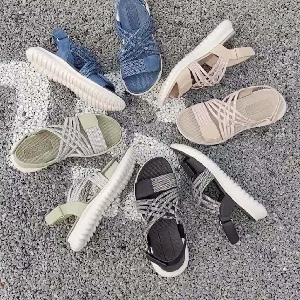 Kessler | Women's Breathable Strappy Cage Slingback Sandals