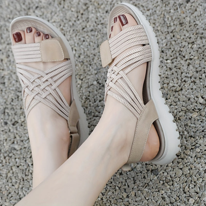 Kessler | Women's Breathable Strappy Cage Slingback Sandals
