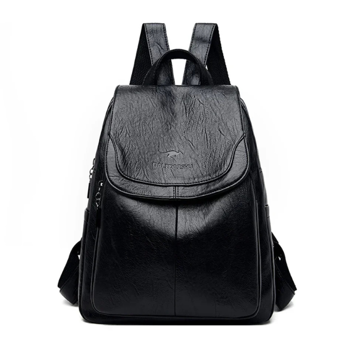 Kodie | Women's Vegan Leather Flap-Top Backpack