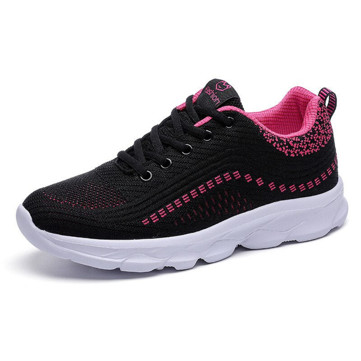 Lennox | Women's Breathable Mesh Lace-Up Running Sneakers