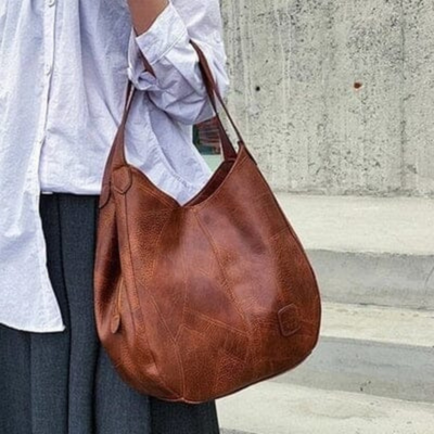 Marlowe | Women's Leather Large Hobo Shoulder Bag