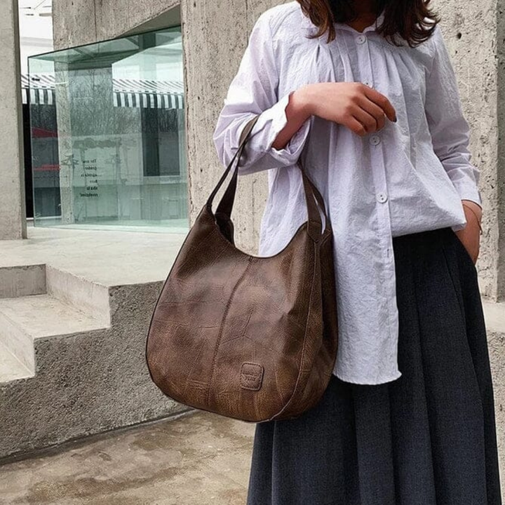 Marlowe | Women's Leather Large Hobo Shoulder Bag