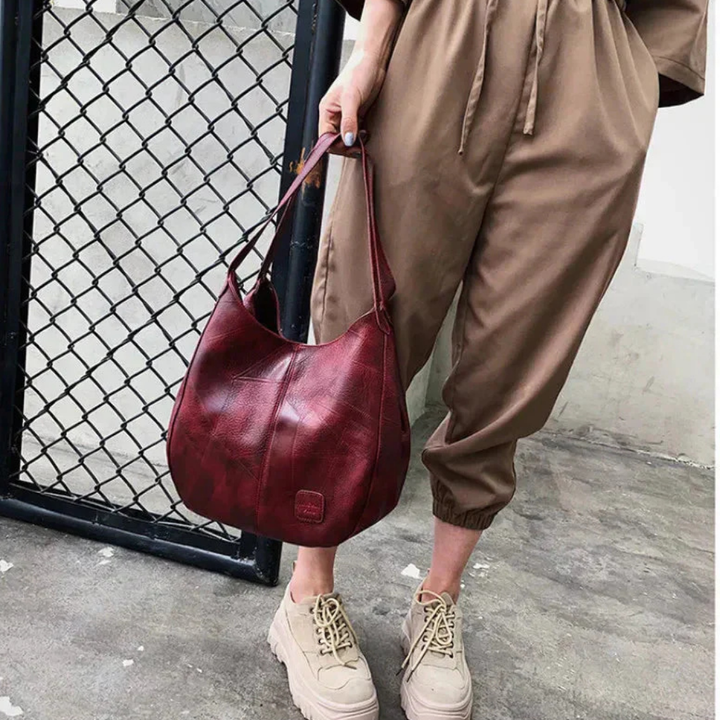 Marlowe | Women's Leather Large Hobo Shoulder Bag