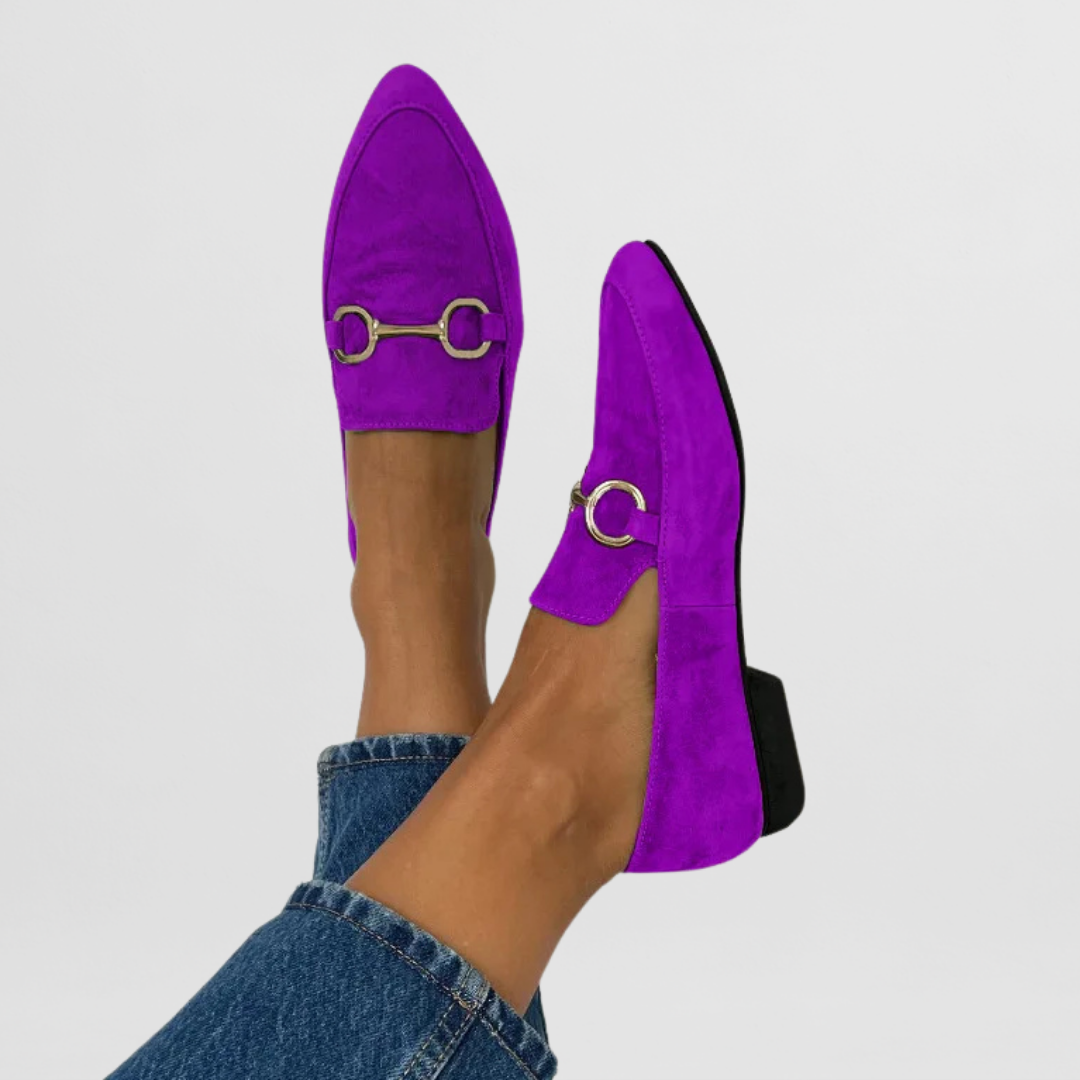 Marlowe | Women's Suede Horsebit Loafers