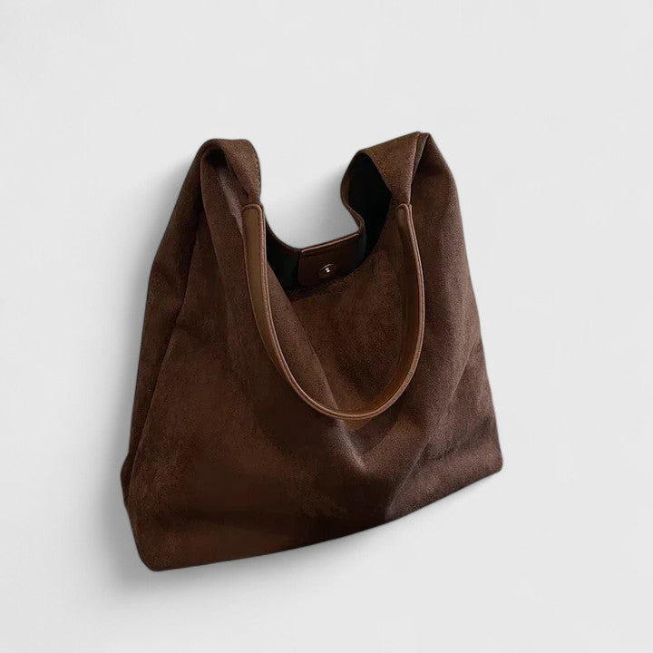 Marlowe | Women's Suede Slouchy Hobo Shoulder Bag