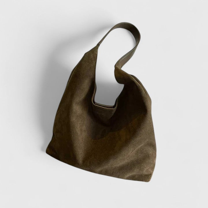 Marlowe | Women's Suede Slouchy Hobo Shoulder Bag