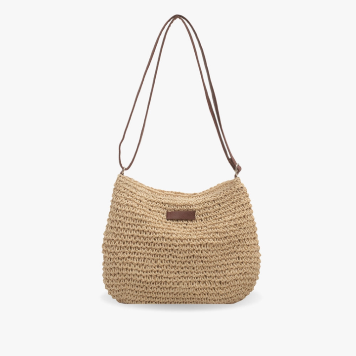 Paloma | Women's Woven Straw Crossbody Shoulder Bag