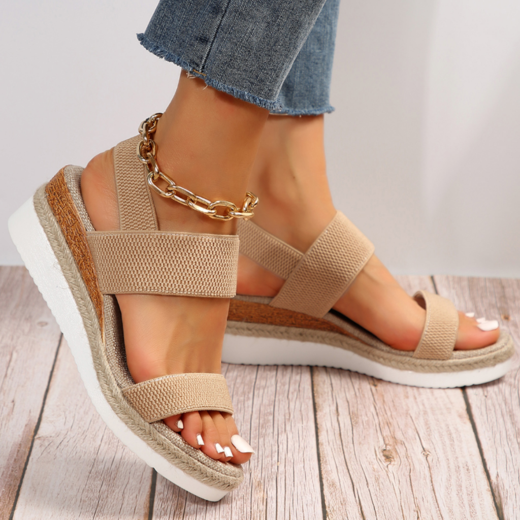 Priya | Women's Orthopedic Espadrille Platform Sandals