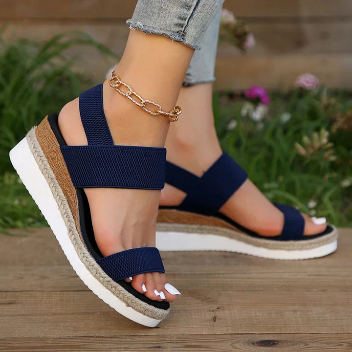 Priya | Women's Orthopedic Espadrille Platform Sandals