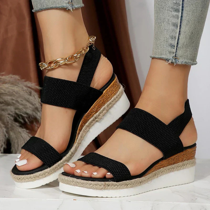 Priya | Women's Orthopedic Espadrille Platform Sandals