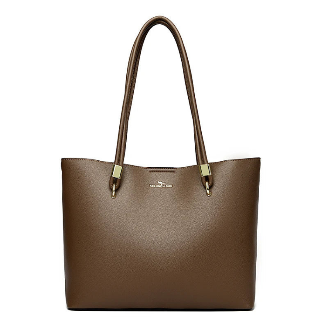 Remi | Women's Leather Minimalist Tote Bag Elegant