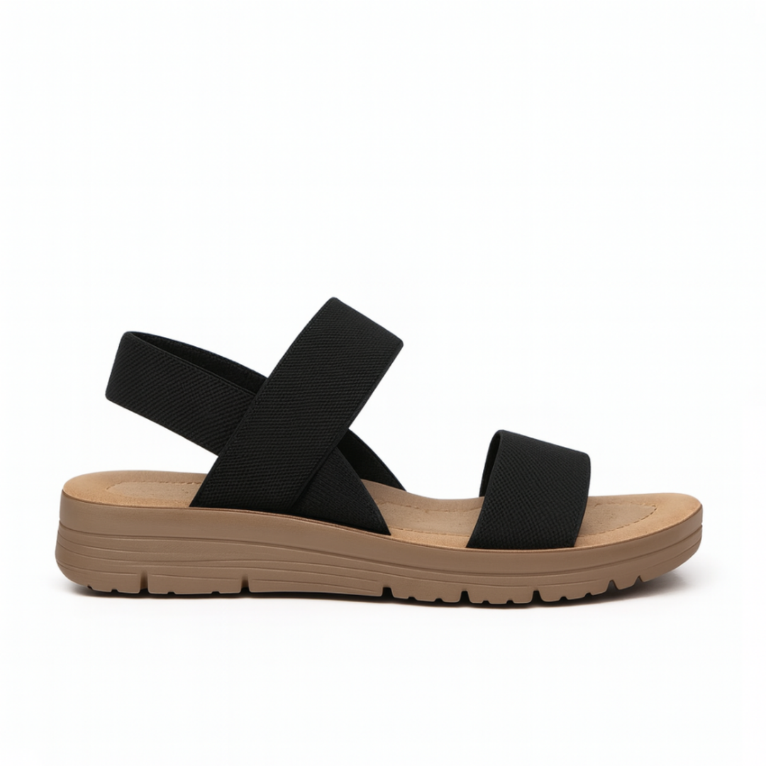 Rowan | Women's Arch-Support Elastic Strap Flatform Sandals