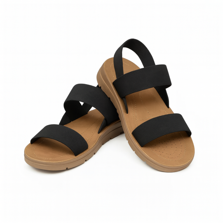 Rowan | Women's Arch-Support Elastic Strap Flatform Sandals