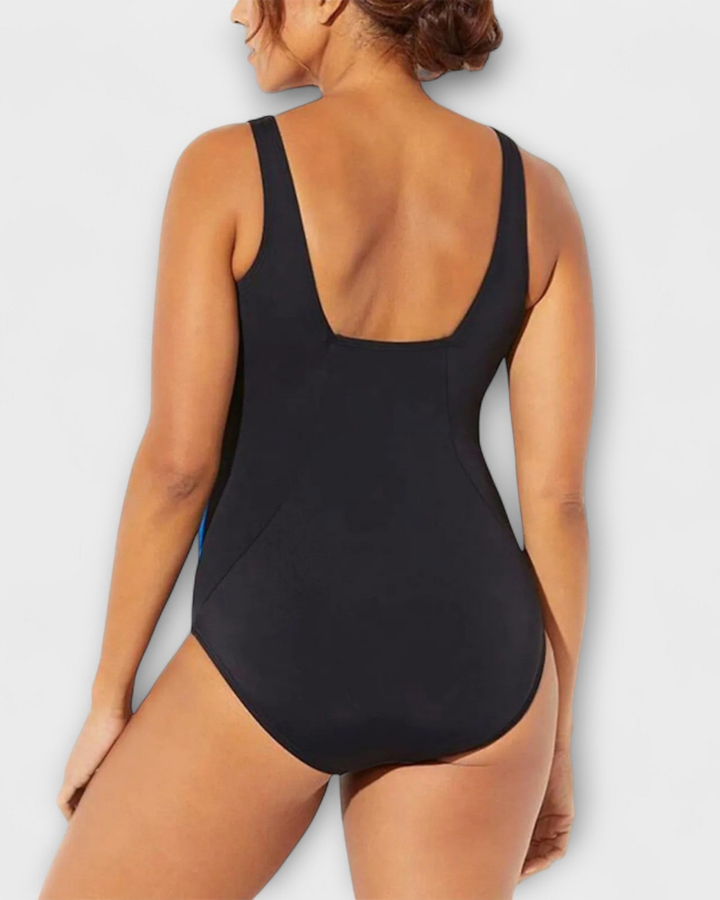 Sanne | Women's Quick-Dry Square Neck One-Piece Swimsuit