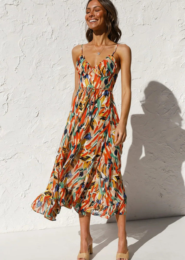 Scarlett - Elegant Print Beauty