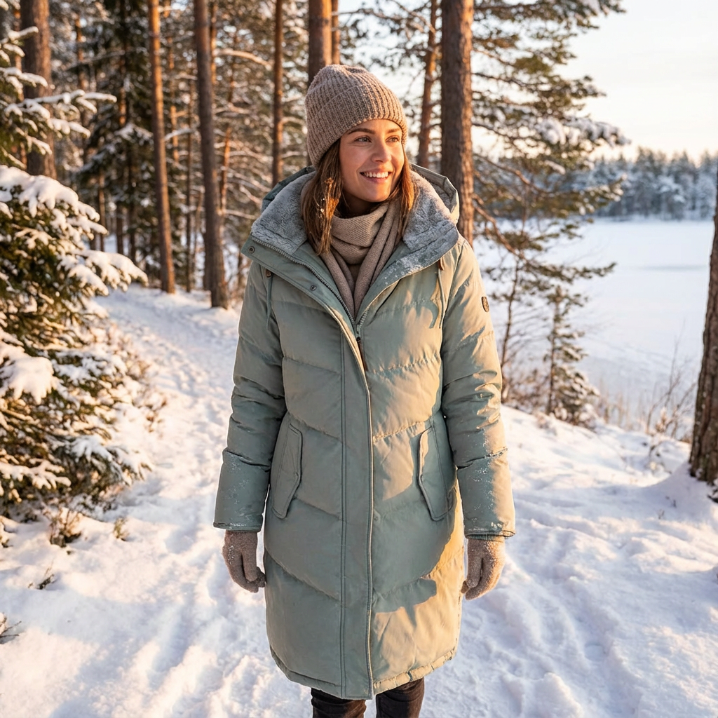 Sheryl | Women's Hooded Long Puffer Coat