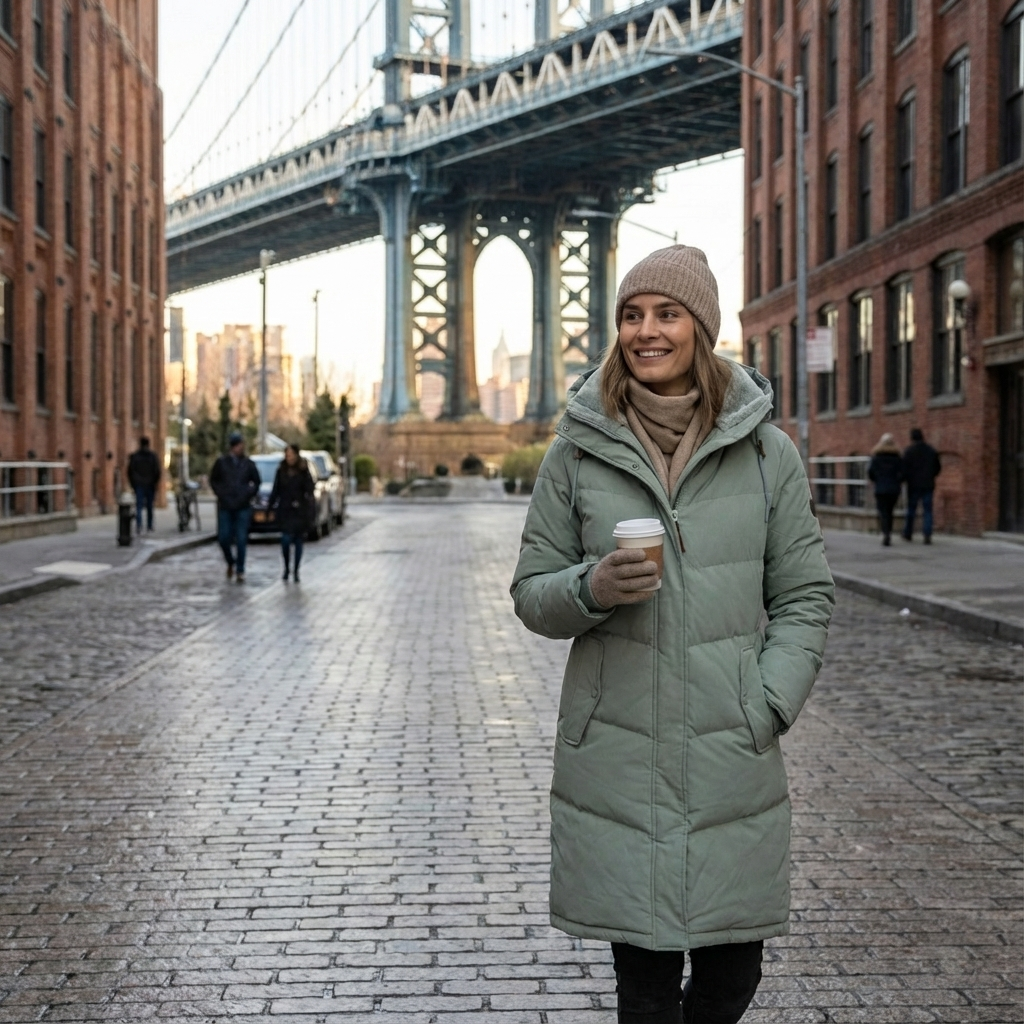 Sheryl | Women's Hooded Long Puffer Coat